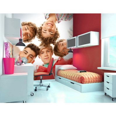 1Wall One Direction Circle Wallpaper Mural