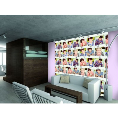 One Direction Collage Wallpaper Mural by 1Wall