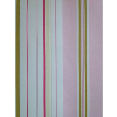 Casadeco Pink & Green Stripes 1238 41 10