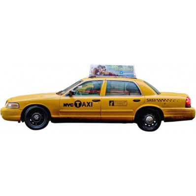 1Wall New York Taxi Large Wall Sticker Decal