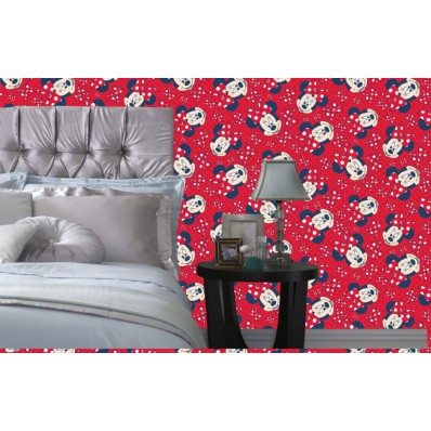 Graham & Brown Disney Minnie Mouse Wallpaper Red
