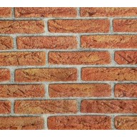 Rasch BeHappy Orange Brick Wall Effect 276811