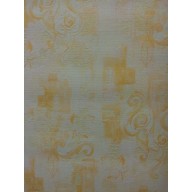Super Fresco 10183 Yellow Grecian Blown Vinyl