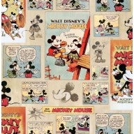 Graham & Brown Disney Mickey Vintage Wallpaper