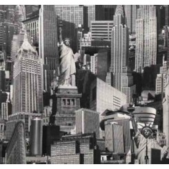 Muriva new york city scene wallpaper