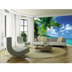 Eurographics Tropical Beach Wall Mural 366cm x 254