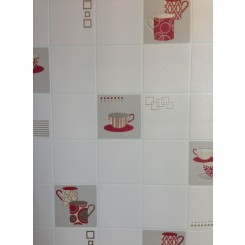 Whitewell Kitchen Tiled Wallpaper W793314