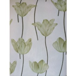 Casadeco Green Floral Wallpaper On Cream 16607102